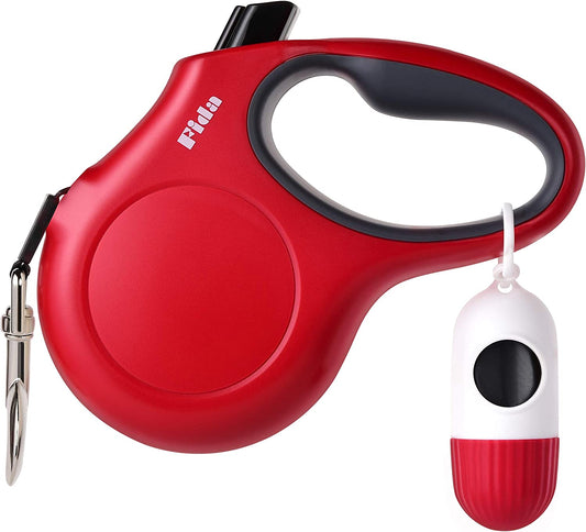 Upgrade your pet walks with our 16 Ft Retractable Leash! 🐾 Comes with a handy poop bag dispenser, perfect for medium dogs and cats up to 44 lbs. Anti-slip handle & reflective tape for safety! 🌟 #PetLovers #DogWalking #CatLife